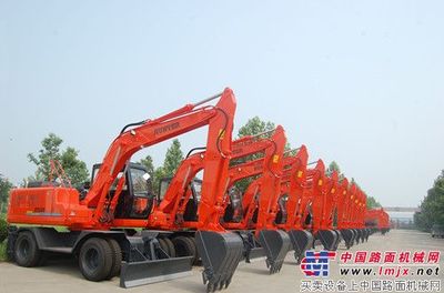 恒特重工42臺輪式挖掘機出口吉爾吉斯斯坦，彰顯中國制造實力